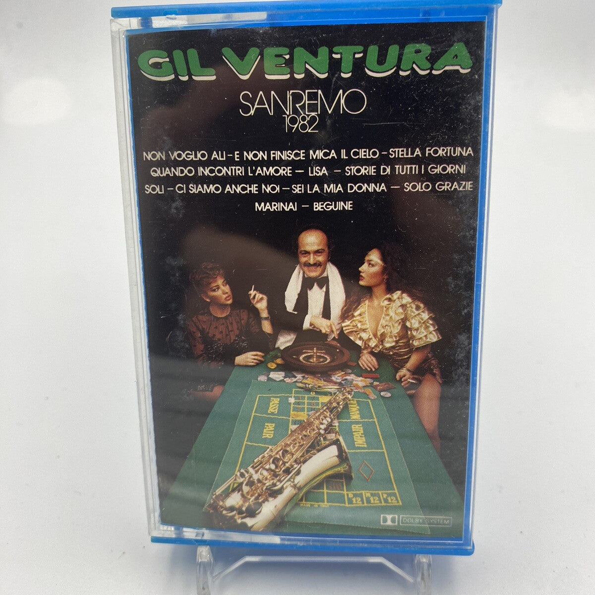 MUSICASSETTA Tape VG Gil Ventura – San Remo 1982 Italy Pop
