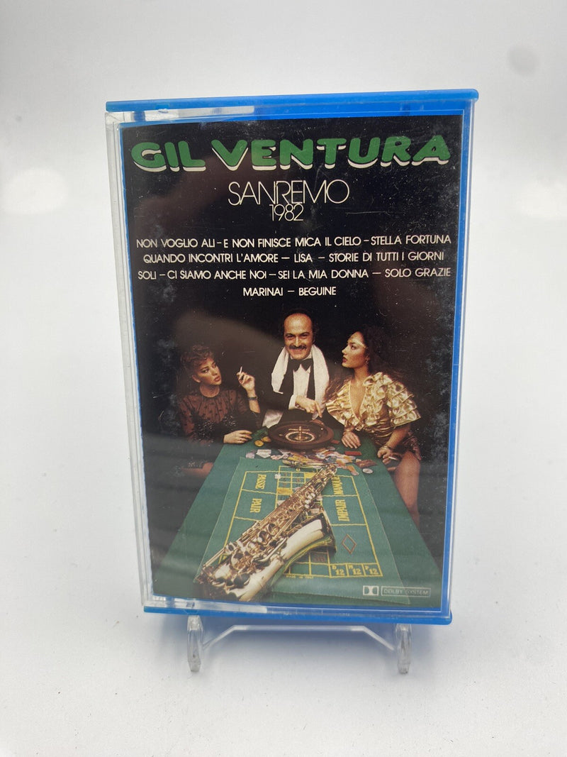 MUSICASSETTA Tape VG Gil Ventura – San Remo 1982 Italy Pop