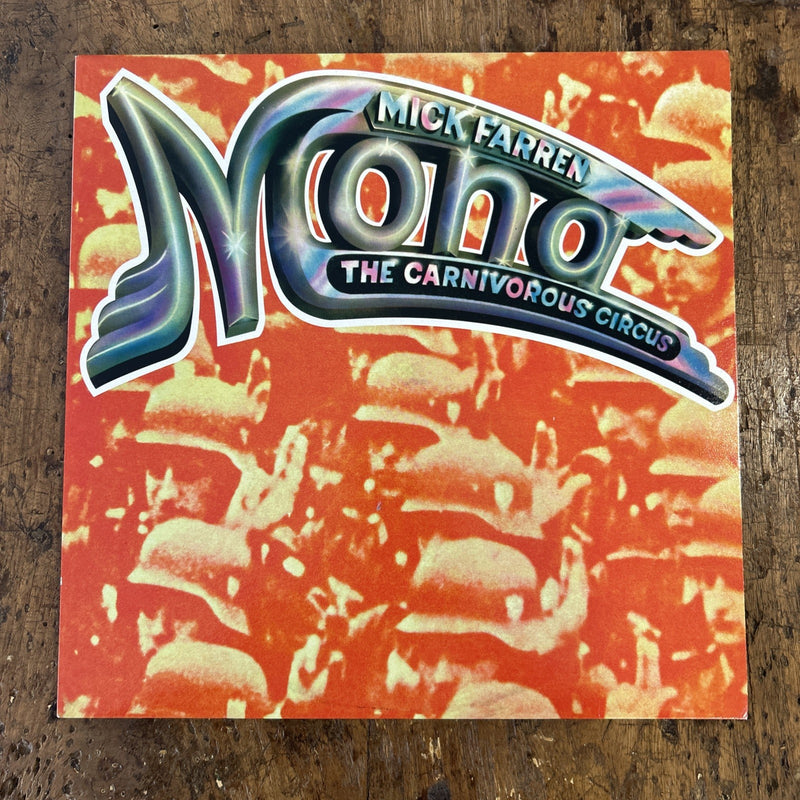 LP Mona - The Carnivorous Circus GET 530 Mick Farren Made In Italy Rock Vinile