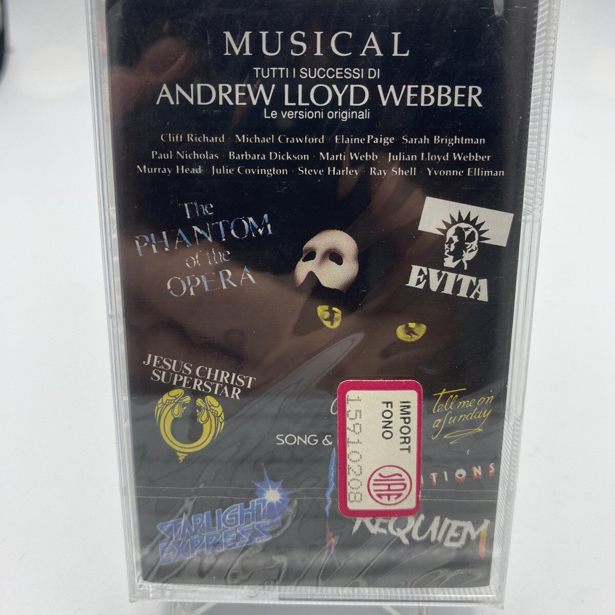 MUSICASSETTA Tape SS Various, Andrew Lloyd Webber – The Premiere Collection