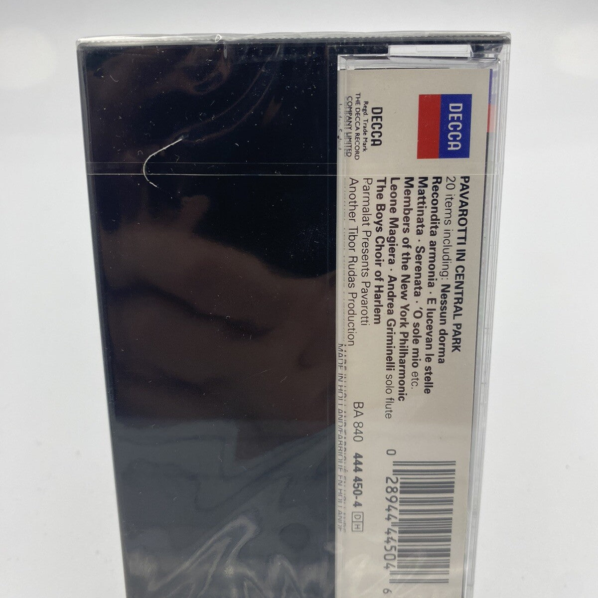 MUSICASSETTA Tape SS Luciano Pavarotti – Pavarotti In Central Park Classica