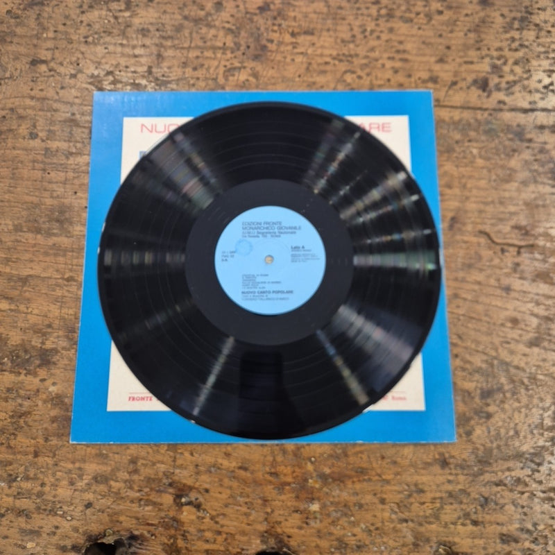 LP Nuovo Canto Popolare - Edizioni Fronte Monarchico Giovanile Vinile 12