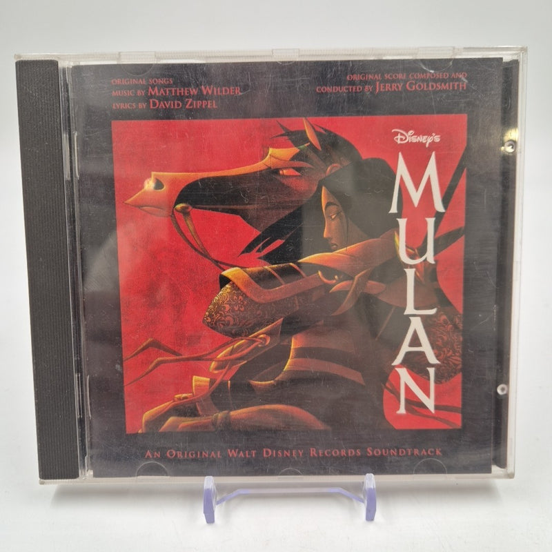 CD Mulan Disney Original Sound Track Jerry Goldsmith WDR 4916382david Zippel