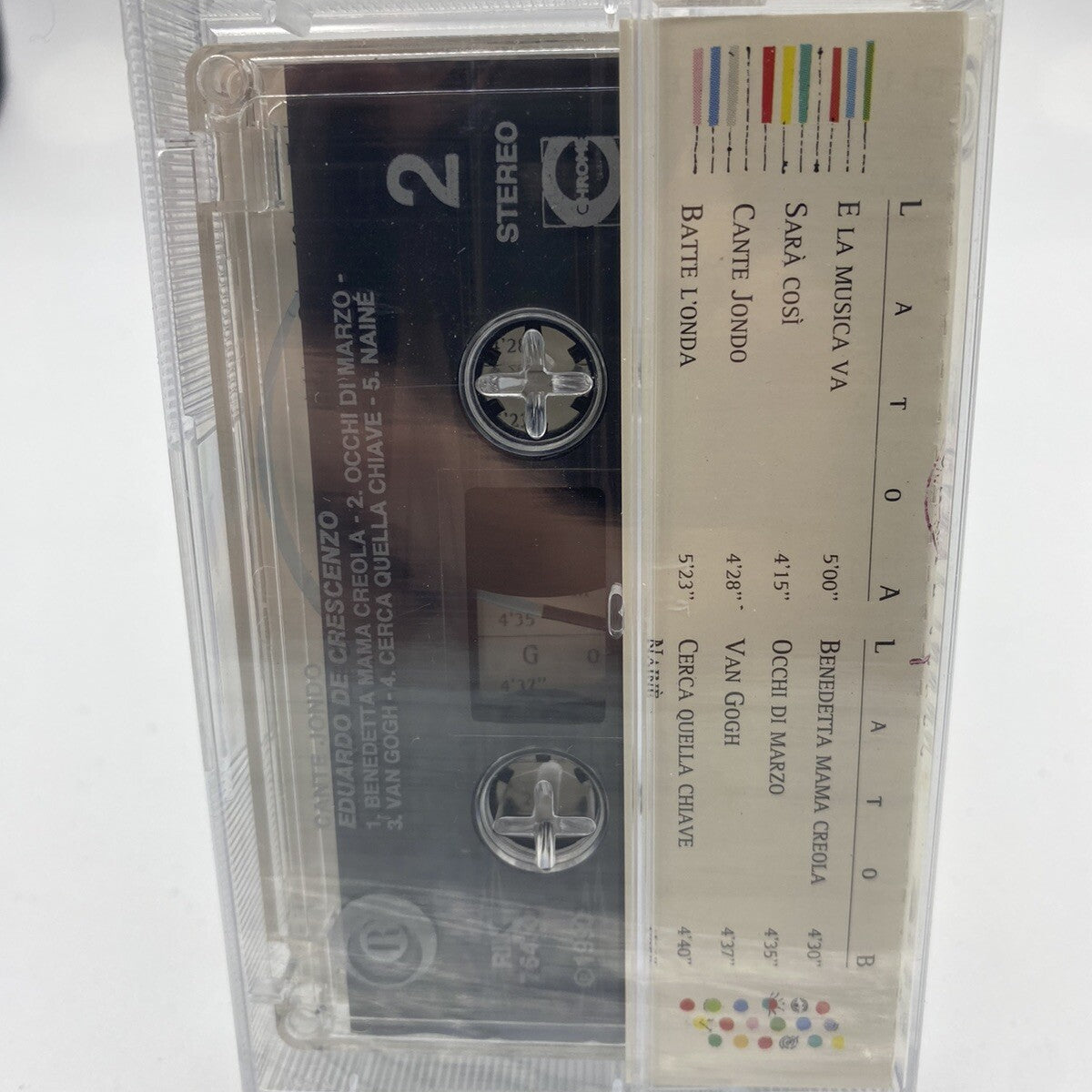 MUSICASSETTA Tape SS Eduardo De Crescenzo – Cante Jondo 1990 Italy