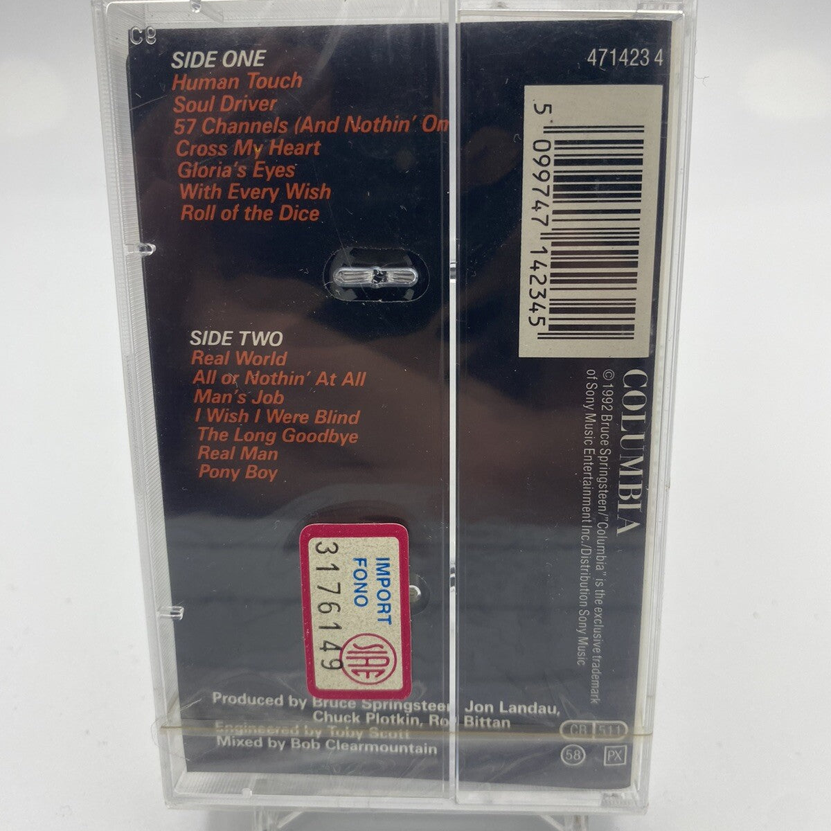 MUSICASSETTA Tape SS Bruce Springsteen – Human Touch Rock 1992 Pop Columbia