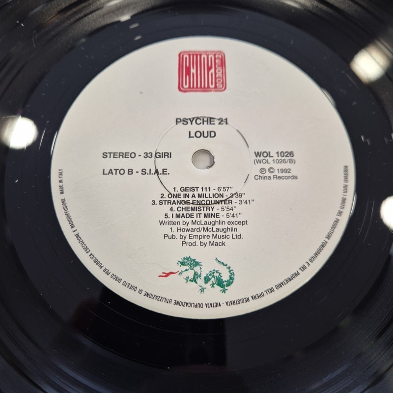 LP Loud - Psyche 21 WOL 1026 Musica Rock Pop Synth-Pop Vinile 12