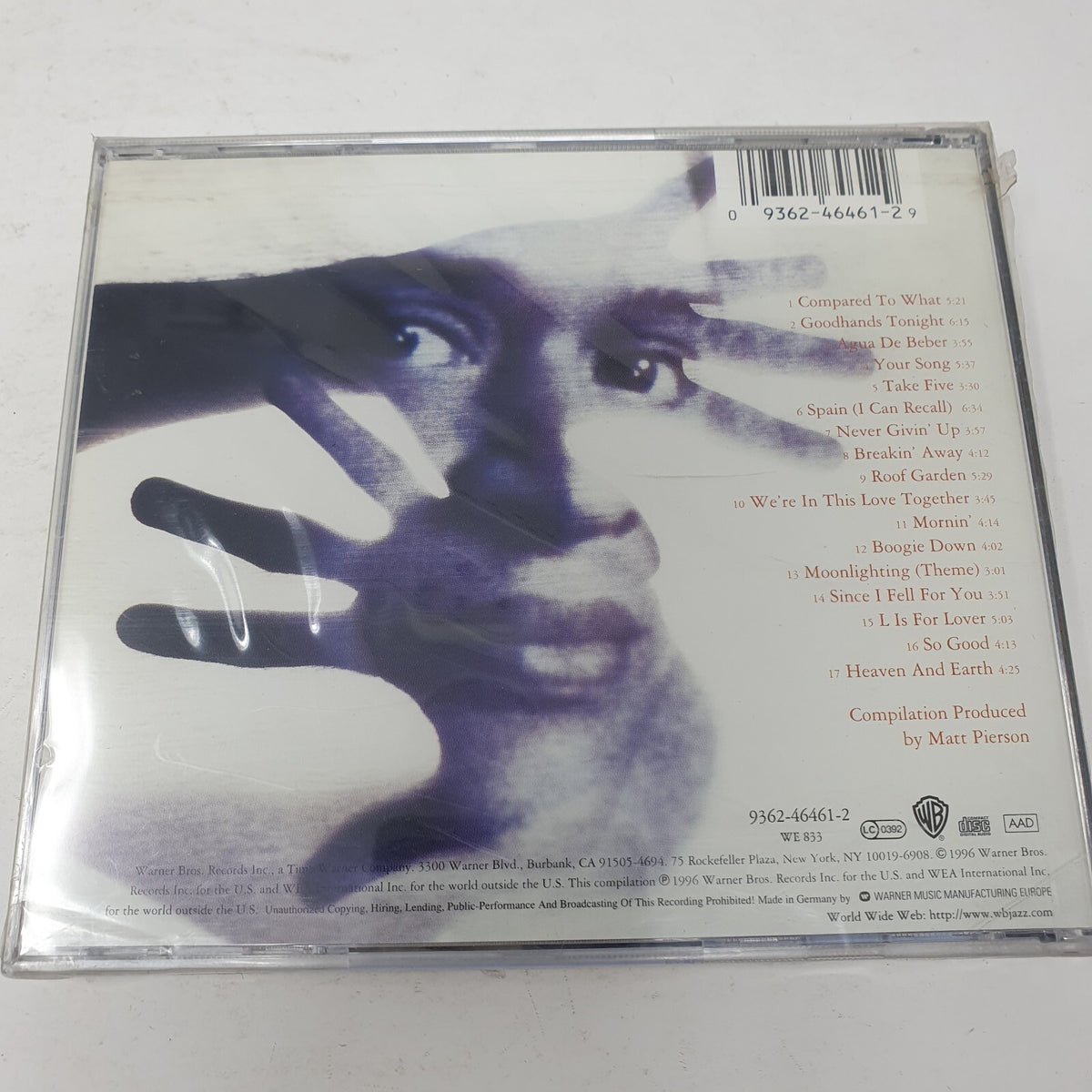 CD Al Jarreau – Best Of Al Jarreau Warner Bros. Records SEALED