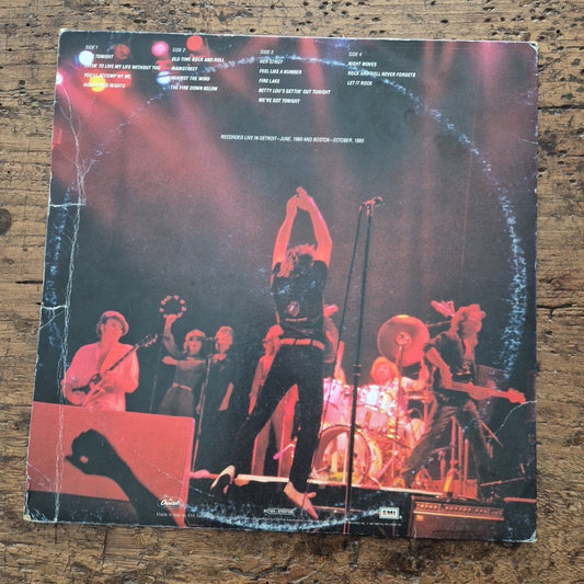 LP Bob Seger And The Silver Bullet Band Nine Tonight 3C 164-57007 Rock Vinile
