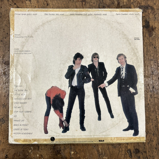 LP Pretenders - SRK 6083 Vinile 1980 Italy Rock New Wave