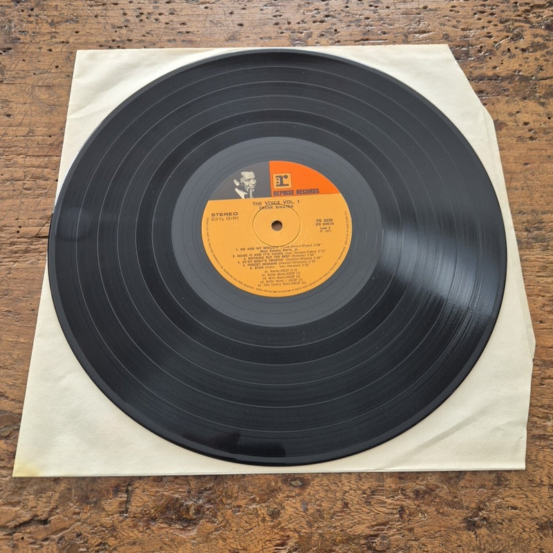 LP Frank Sinatra - The Voice Vol.1 FS 5238 Jazz Post Bop Big Band Vinile 12