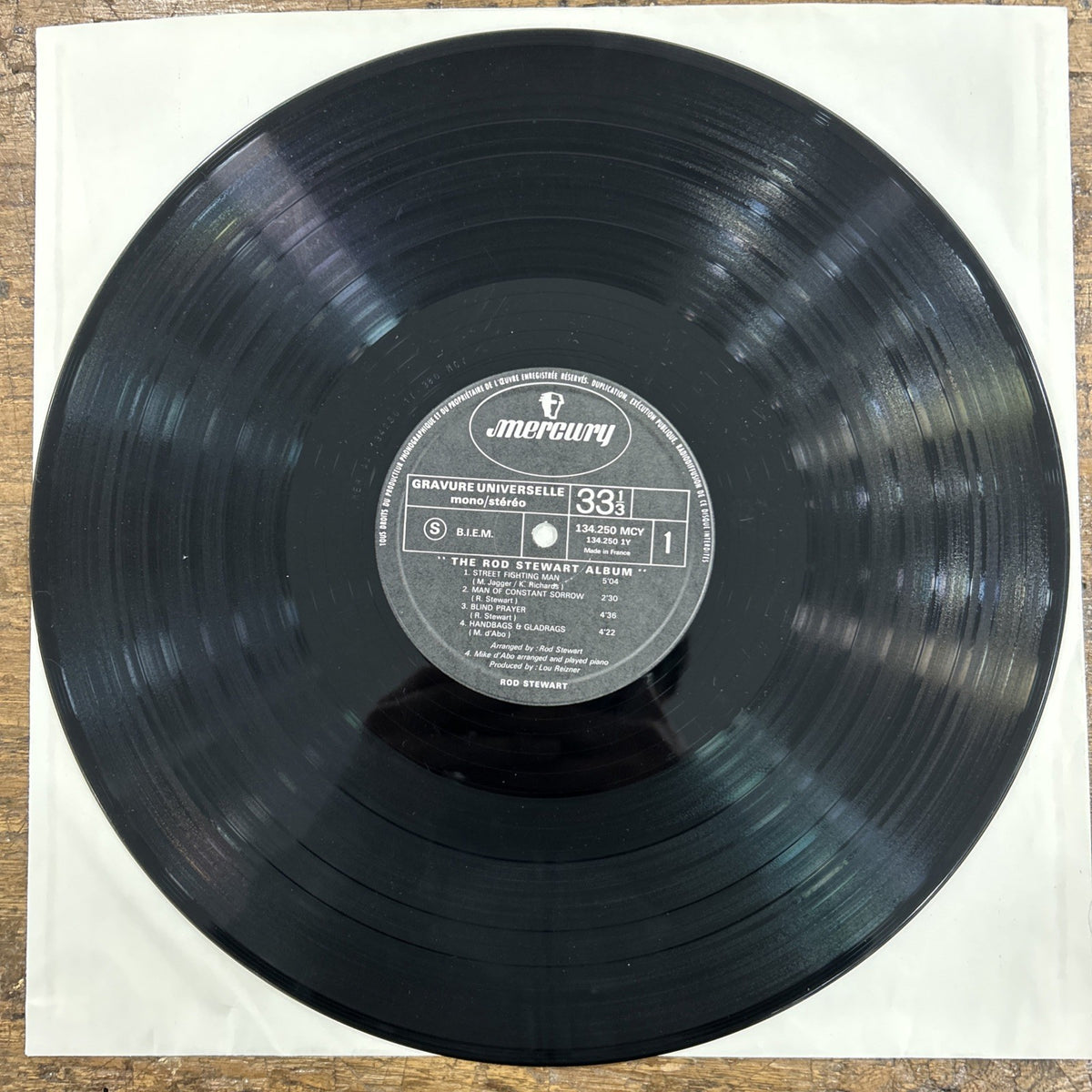 LP Rod Stewart - The Stewart Album 134.250 MCY France Vinile Musica Rock