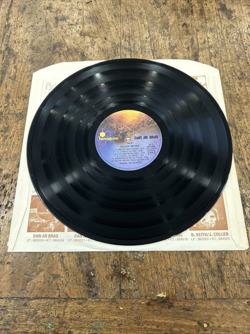 LP Dan Ar Bras - Douar Nevez Vinile 1977 Prog Rock Progressive