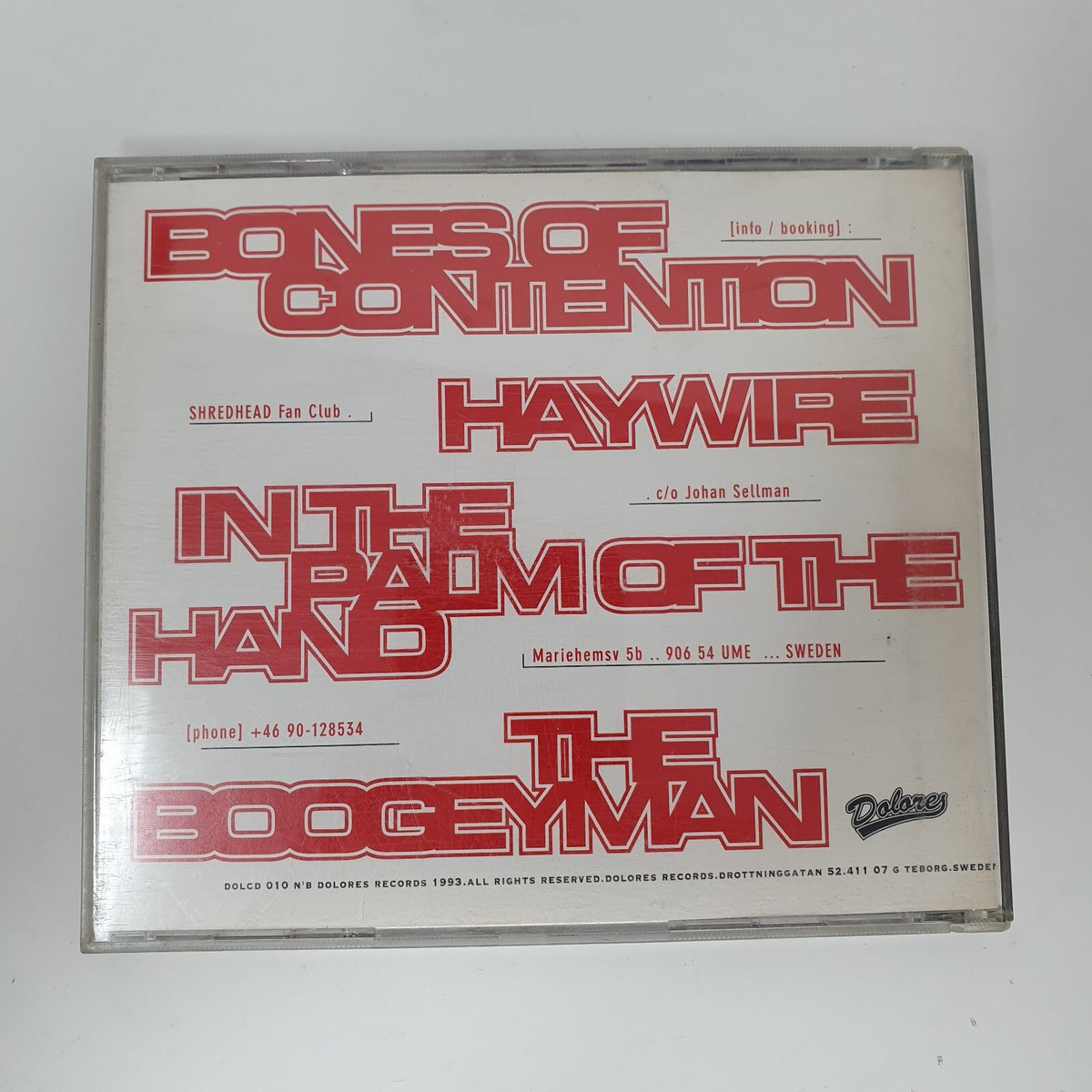 CD Shredhead – State Of The Art Dolores Recordings – DOLCD 010