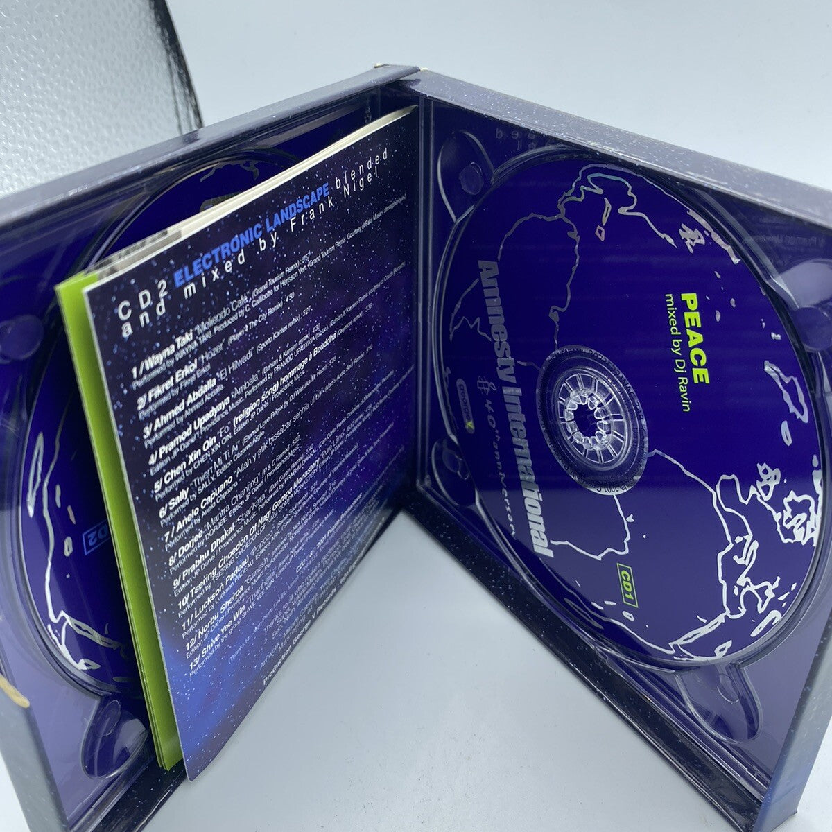CD Various – Amnesty International 40th Anniversary Ambient Elettronica