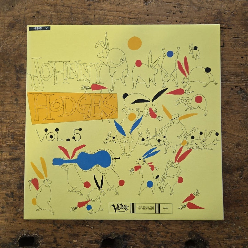 LP Johnny Hodges - Johnny Hodges Vol.5 2304 451Jazz Vinile Made In France Giallo