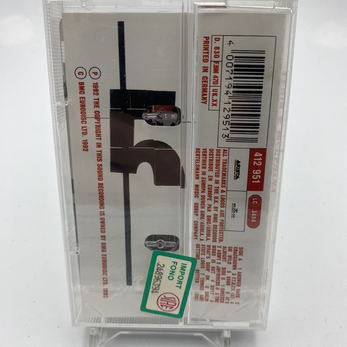 MUSICASSETTA Tape SS The Twenty Fifth Of May* – Lenin & McCarthy Hip Hop Elettro