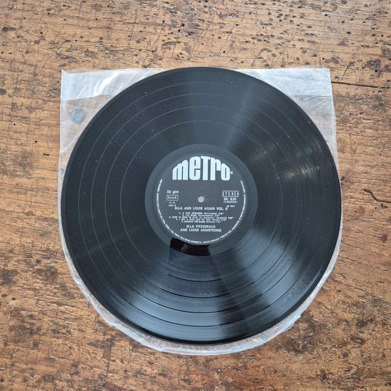 LP Ella And Louis Again Vol.2 SML 56.014 Musica Jazz Vinile 12