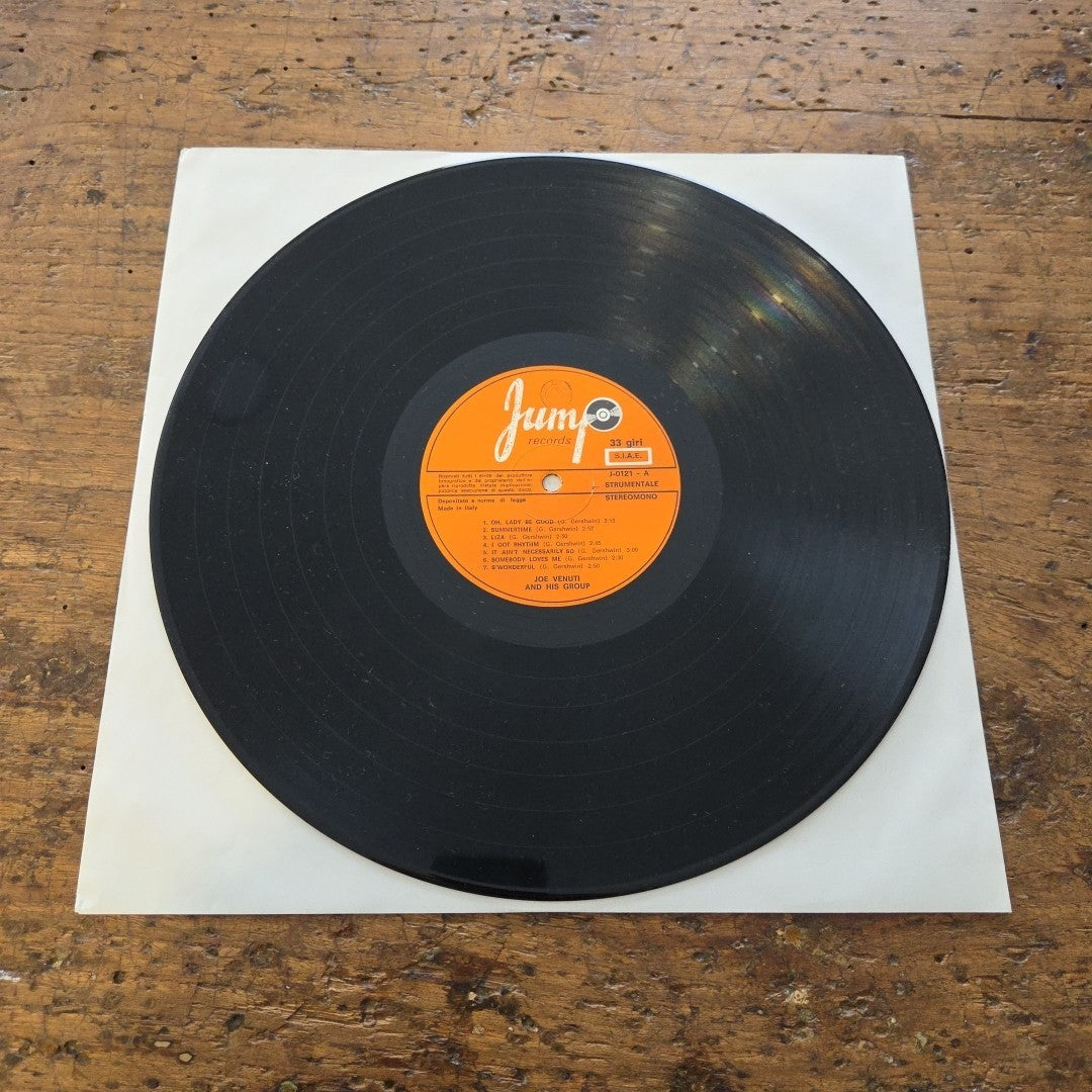 LP Joe Venuti - George Gershwin Jerome Kern J 0121 L.P.  Jazz Vinile 1950