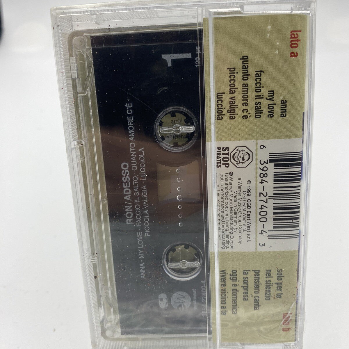 MUSICASSETTA Tape SS Ron- Adesso Italy