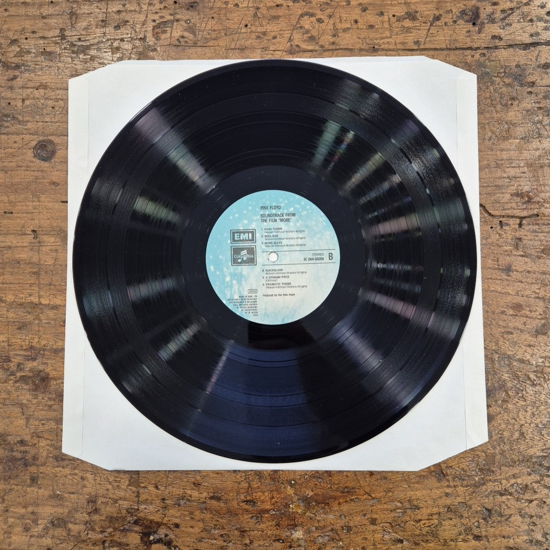 LP Pink Floyd Soundtrack From The Film More 3C 064 04096 Italy Psychedelic Rock