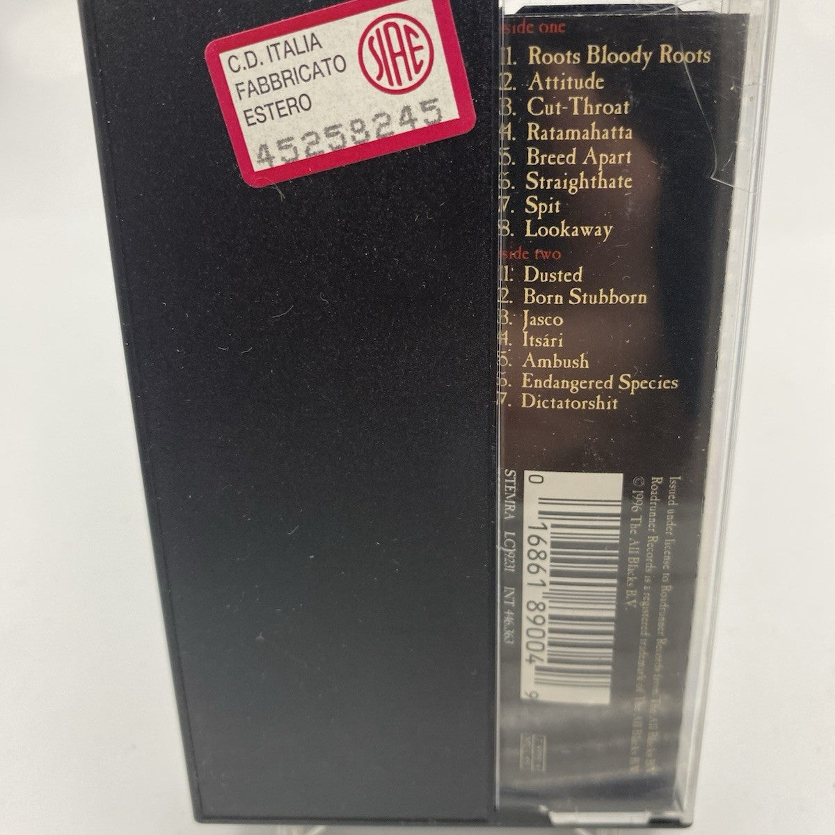 MUSICASSETTA Tape VG Sepultura – Roots Rock 1997