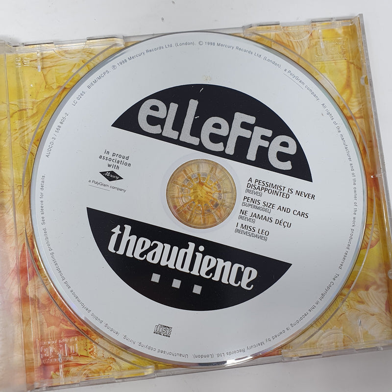CD theaudience – A Pessimist Is Never Disappointed Single Ep 1998