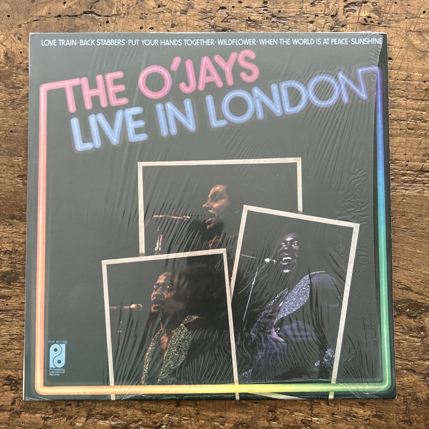 LP The O’Jays - Live In London PIR 80169 1974 Funk Soul Disco Vinile 12”