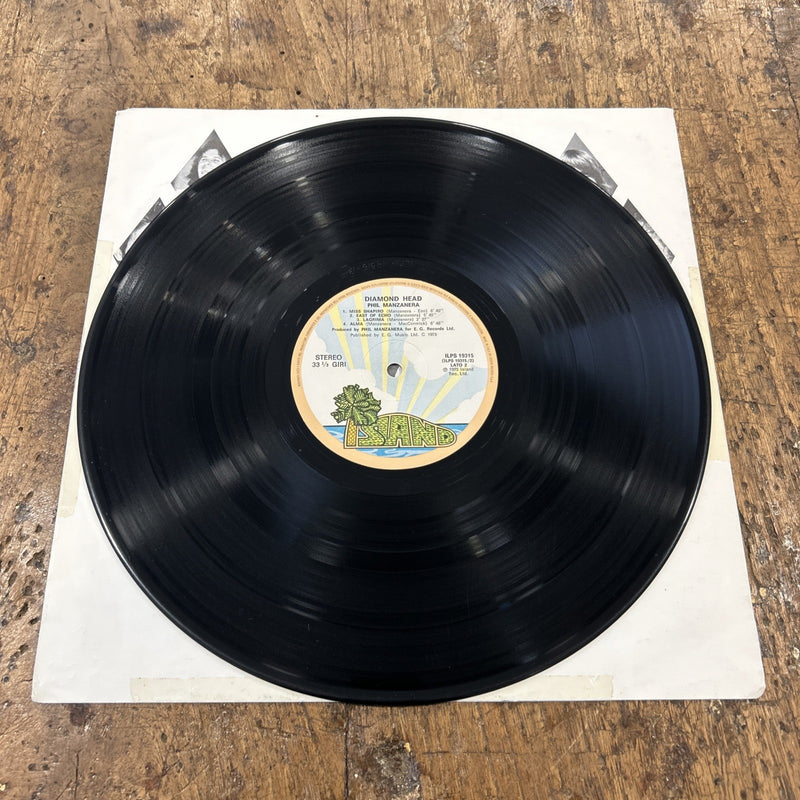 LP Phil Manzanera - Diamond Head ILPS 19315 Vinile 1975 Prog Rock Progressive