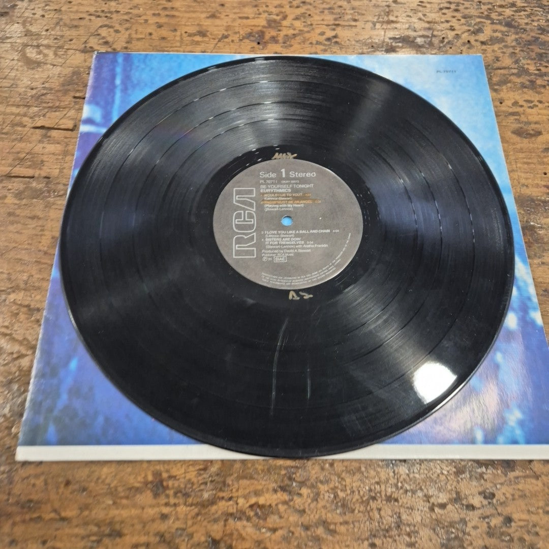 LP Eurythmics - Be Yourself Tonight PL 70711 Musica Pop Rock Vinile