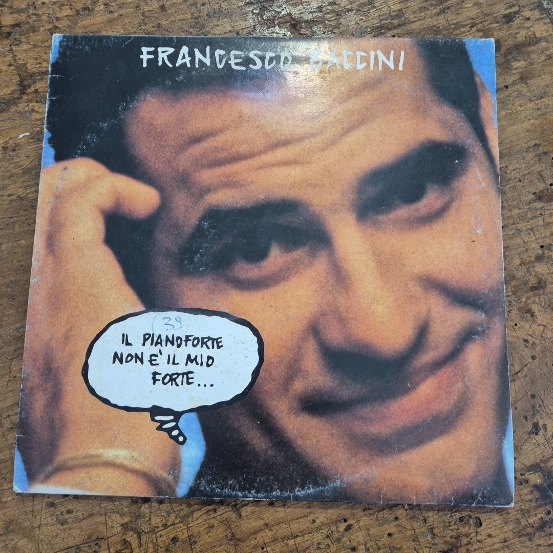 LP Francesco Baccini - Il Pianoforte Non È Il Mio Forte 9031 72180-1 Vinile 12