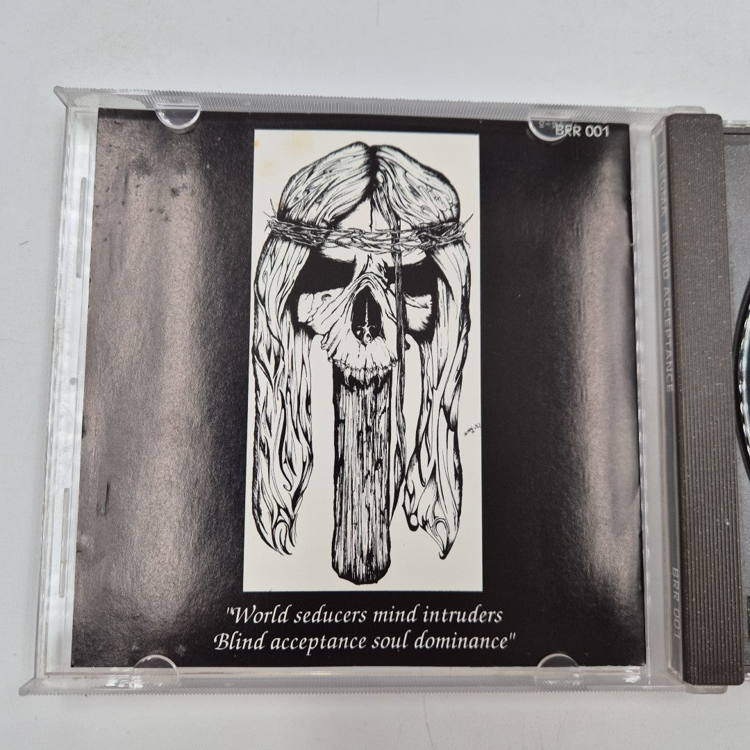 CD Flegma - Blind Acceptance Black Rose Records 1992 Metal Austria