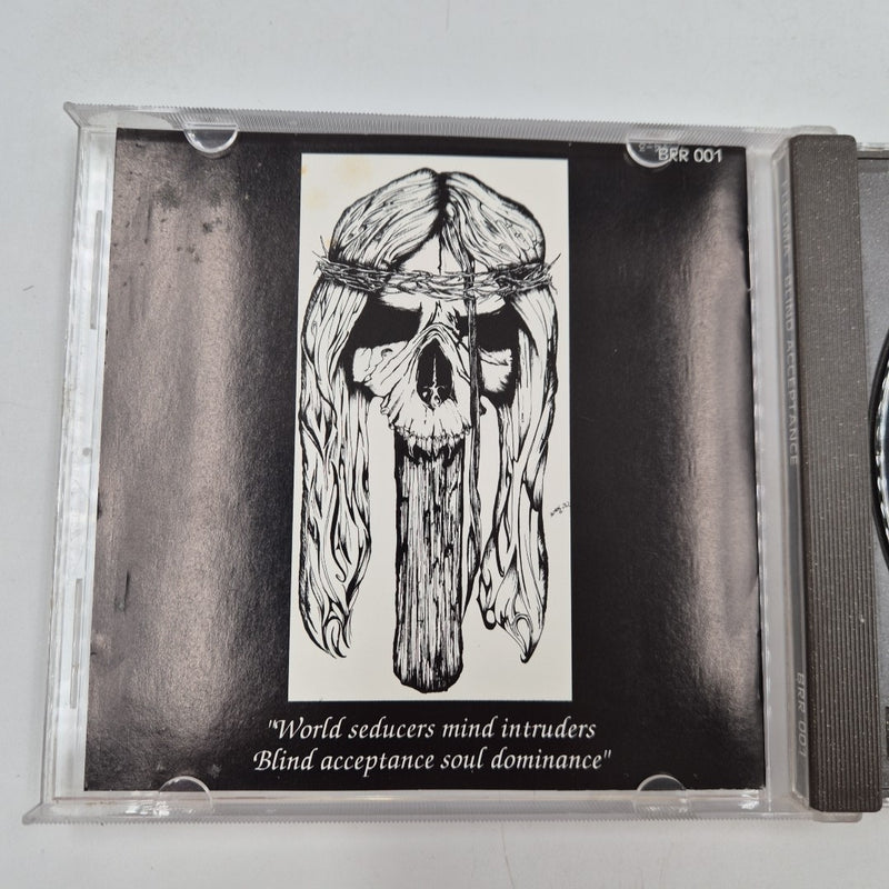 CD Flegma - Blind Acceptance Black Rose Records 1992 Metal Austria