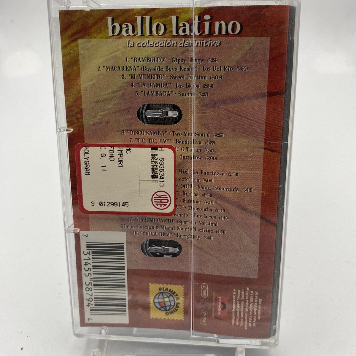 MUSICASSETTA Tape VG Various Compilation Ballo Latino