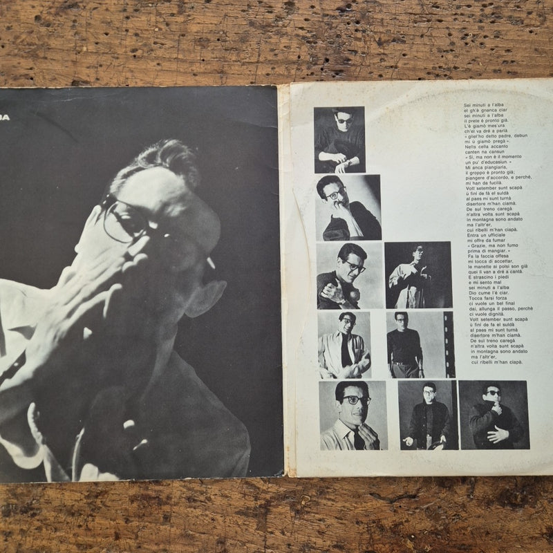 LP Enzo Jannacci - Sei Minuti All'alba LPJ 5071 Musica Italiana Vinile