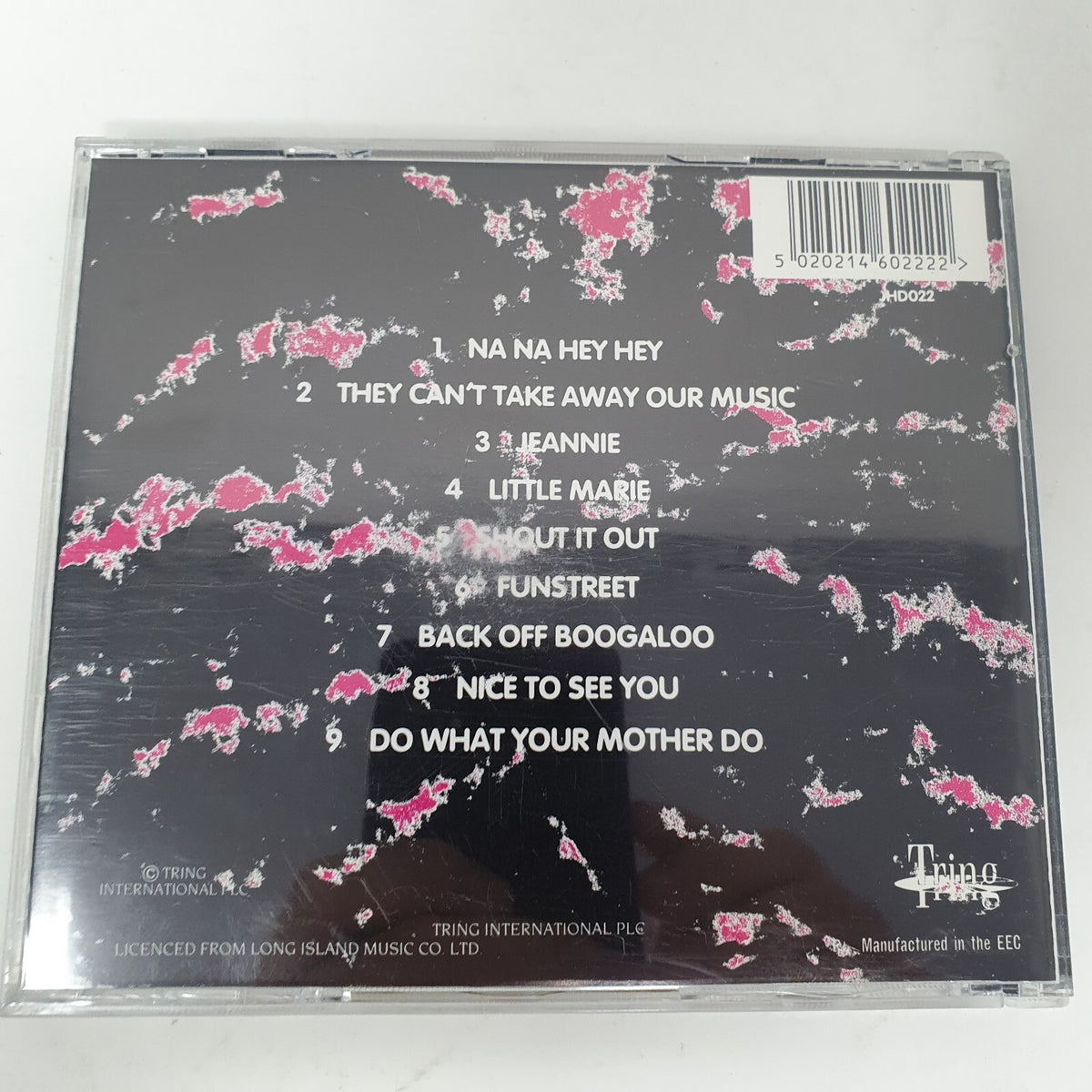 CD Donna Summer – Shout It Out! Tring – JHD022