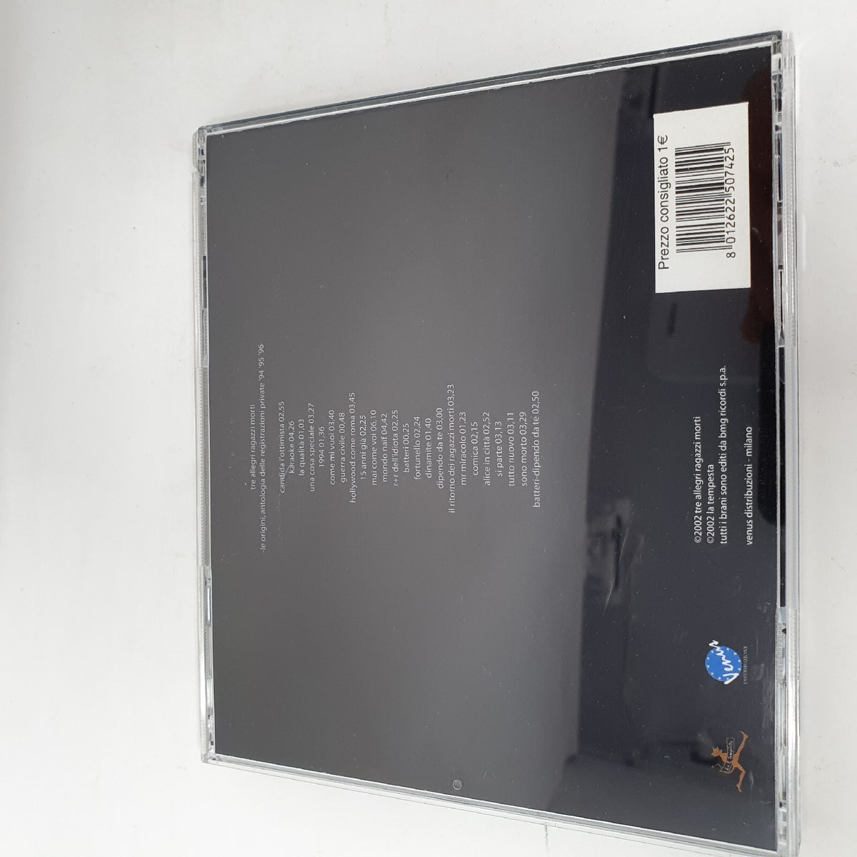 CD Rock Tre Allegri Ragazzi Morti – Le Origini La Tempesta Dischi Compilation