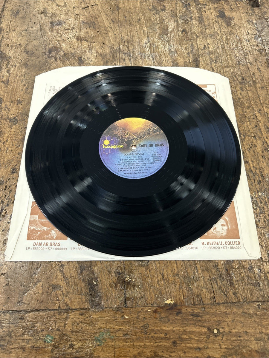 LP Dan Ar Bras - Douar Nevez Vinile 1977 Prog Rock Progressive