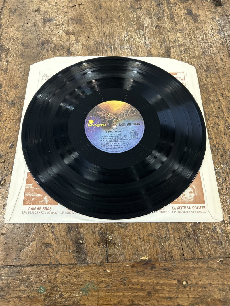 LP Dan Ar Bras - Douar Nevez Vinile 1977 Prog Rock Progressive