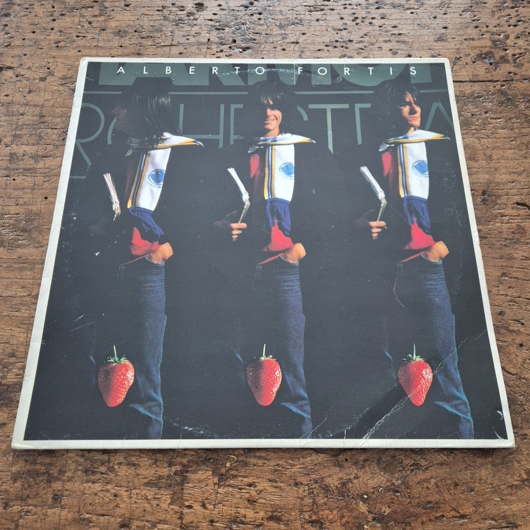 LP Alberto Fortis - Fragole Infinite 6492 135 Italy 1982 Musica Italiana Vinile