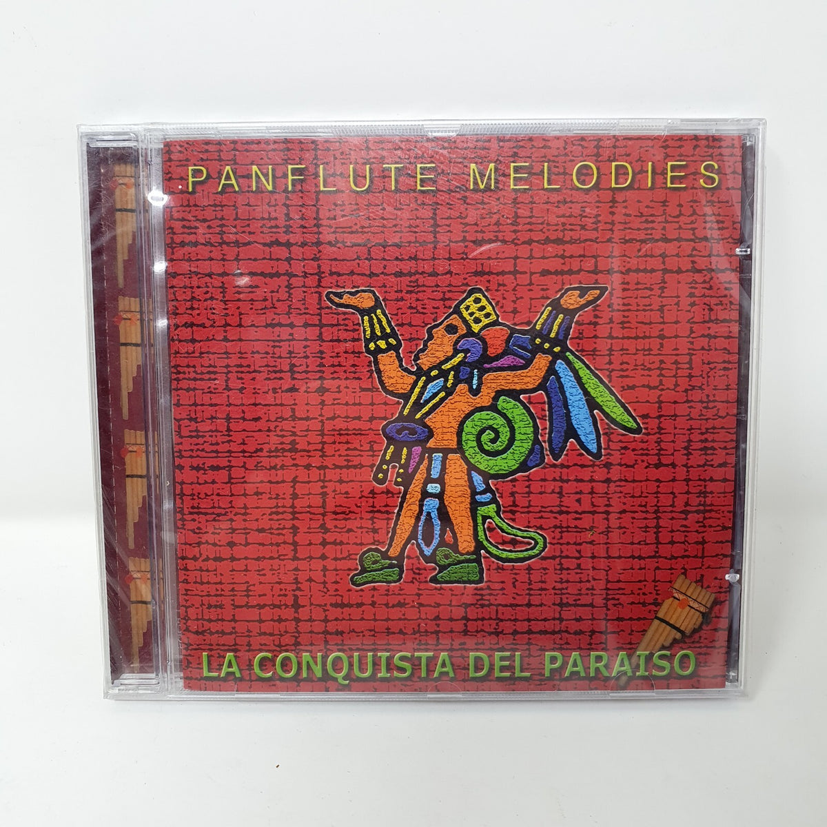 CD Manuel Vasquez  Atahualpa Panflute Melodies La Conquista Del Paraiso