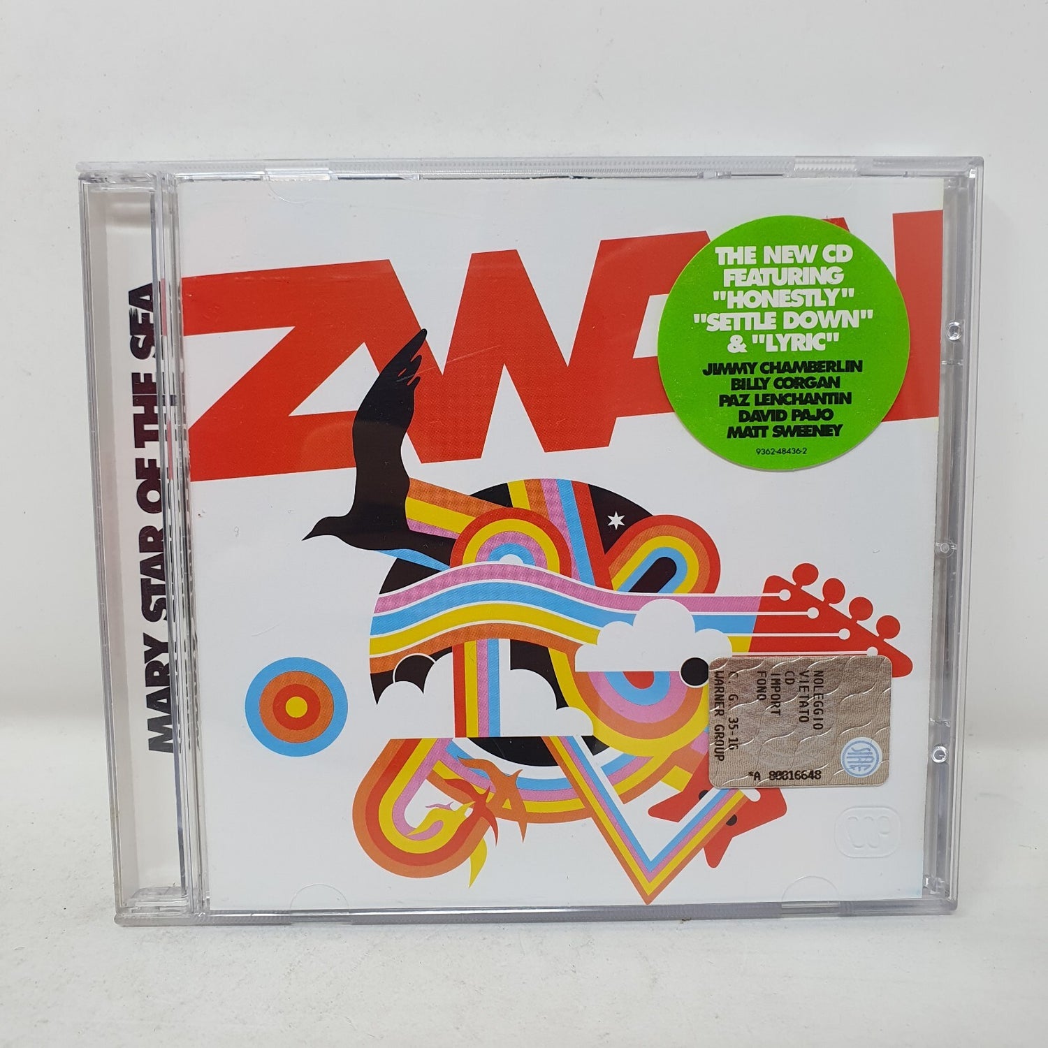 CD Zwan – Mary Star Of The Sea Martha's Music – 9362-48436-2