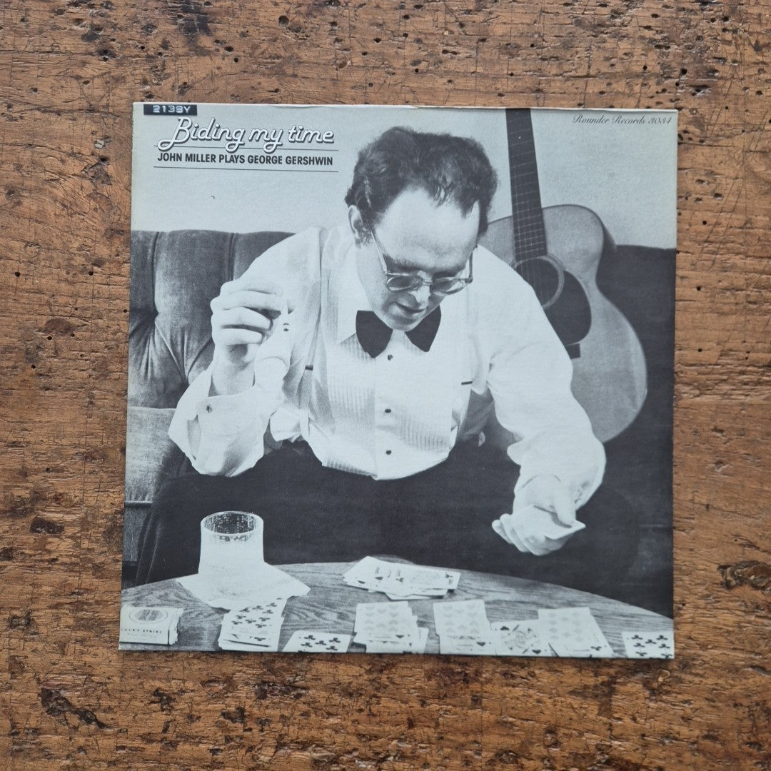 LP John Miller Biding My Time George Gershwin 3034 Musica Jazz Vinile 12