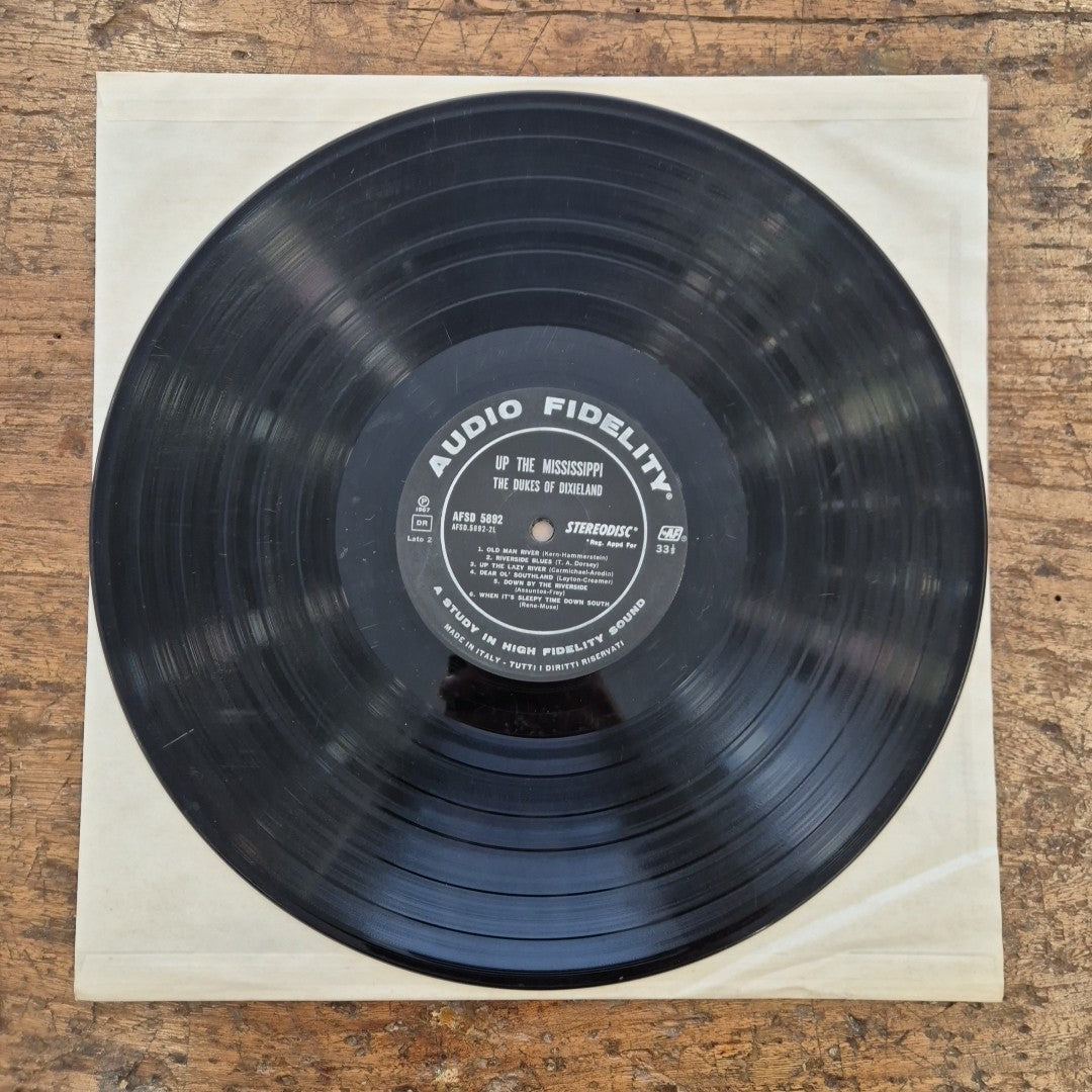 LP Uo The Mississippi With The Phenomenal Dukes If Dixieland musica JAZZ Vinile
