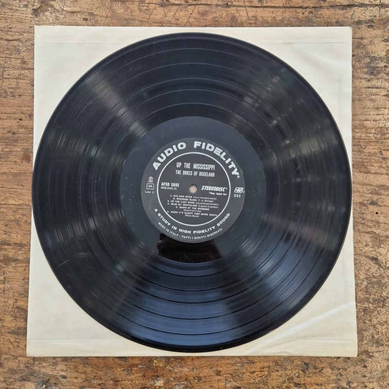 LP Uo The Mississippi With The Phenomenal Dukes If Dixieland musica JAZZ Vinile
