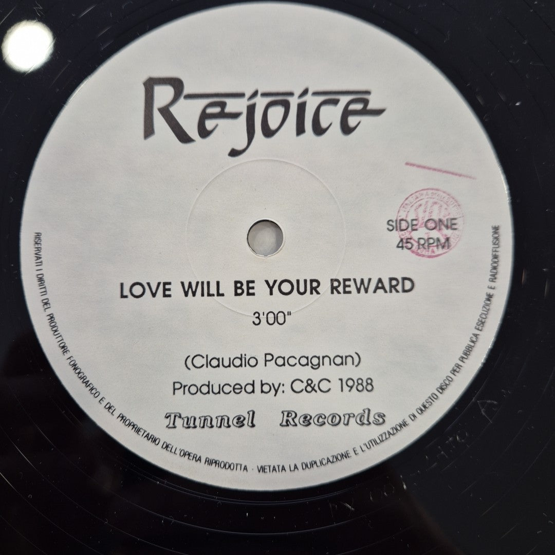 LP Rejoice Jump In Another Life Love Will Be Your Reward Musica Rock Vinile 12