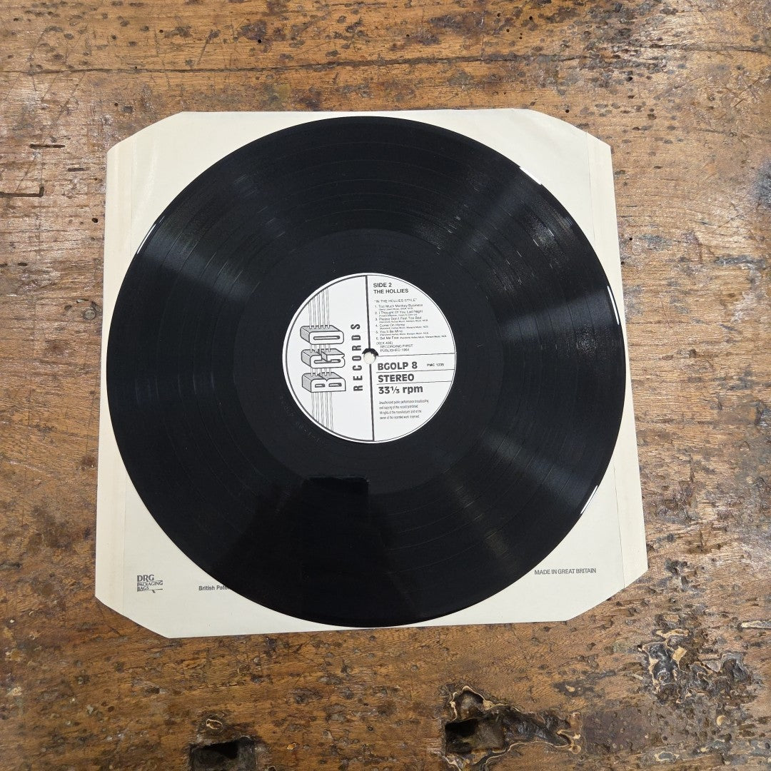 LP The Hollies - In The Hollies Style BGOLP 8  Vinile Rock