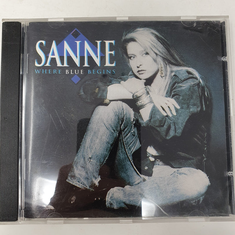 CD Sanne  – Where Blue Begins Virgin – 261 817