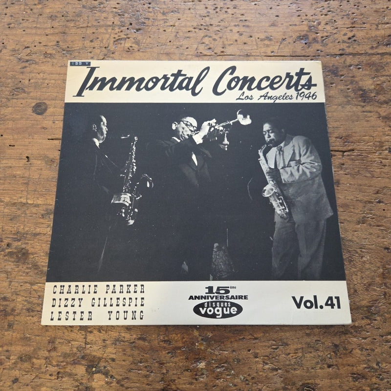 LP Various - Immortal Concert Los Angeles 1946 LD 628 30 Jazz Vinile 1947