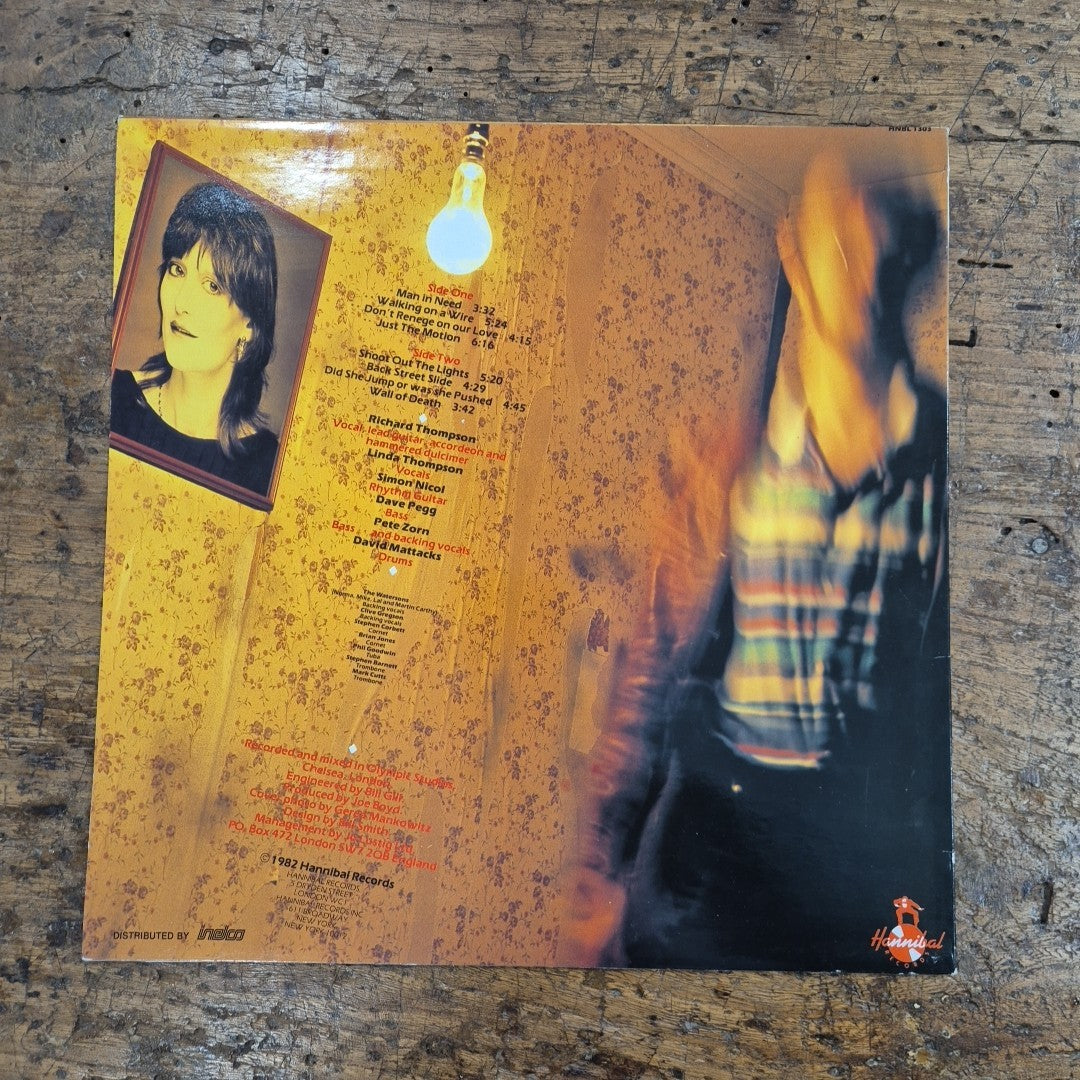LP Richard And Linda Thompson - Shoot Out The Lights HNBL 1303 Vinile Rock