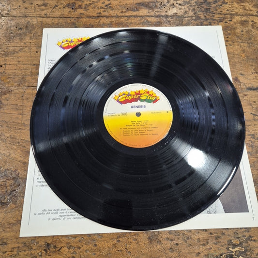 LP Genesis - Genesis SU-1015 Italy 1982 Musica Prog Rock Vinile